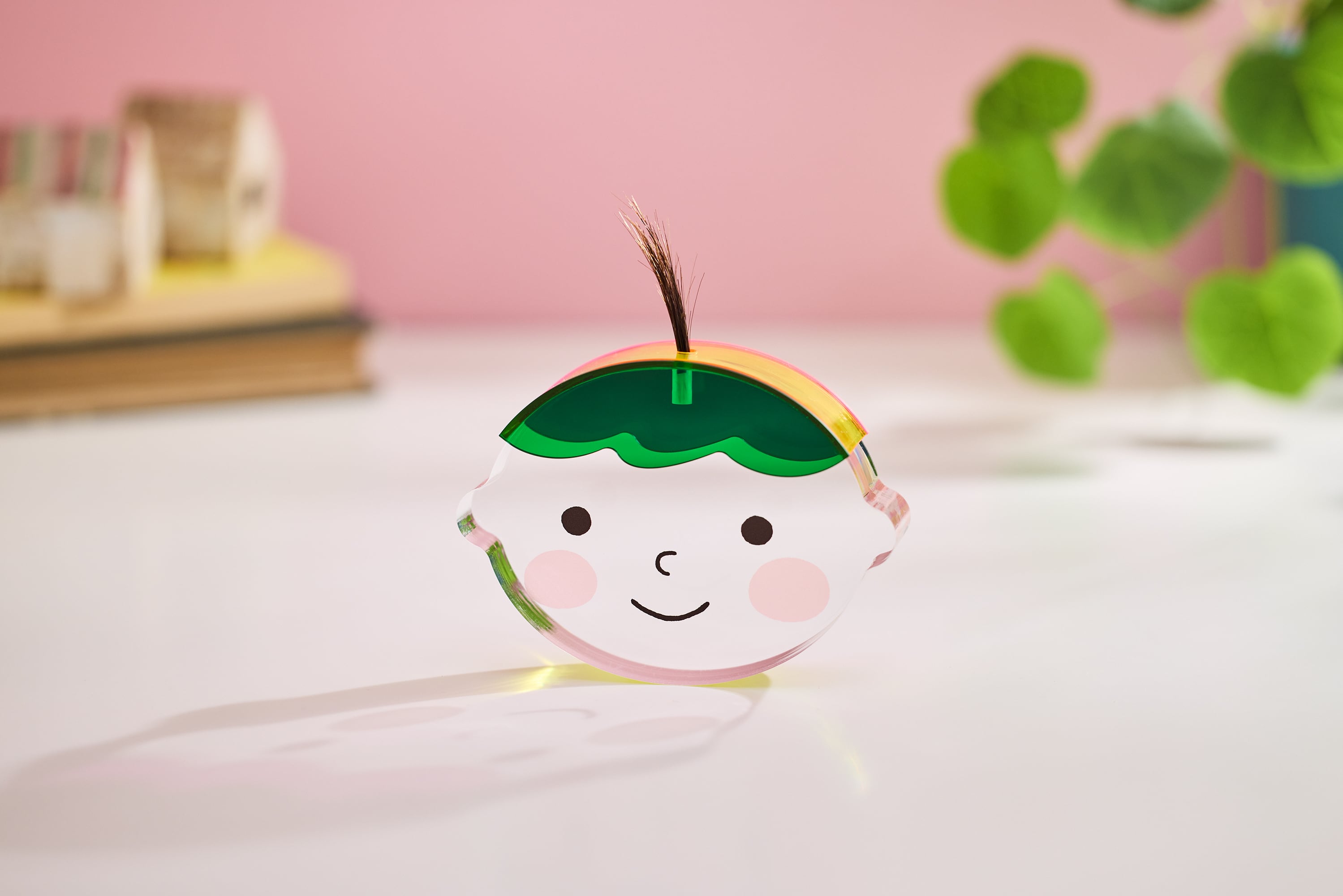 アクリルkittoko【B】(green × yellow × pink) | kittoko キットコ