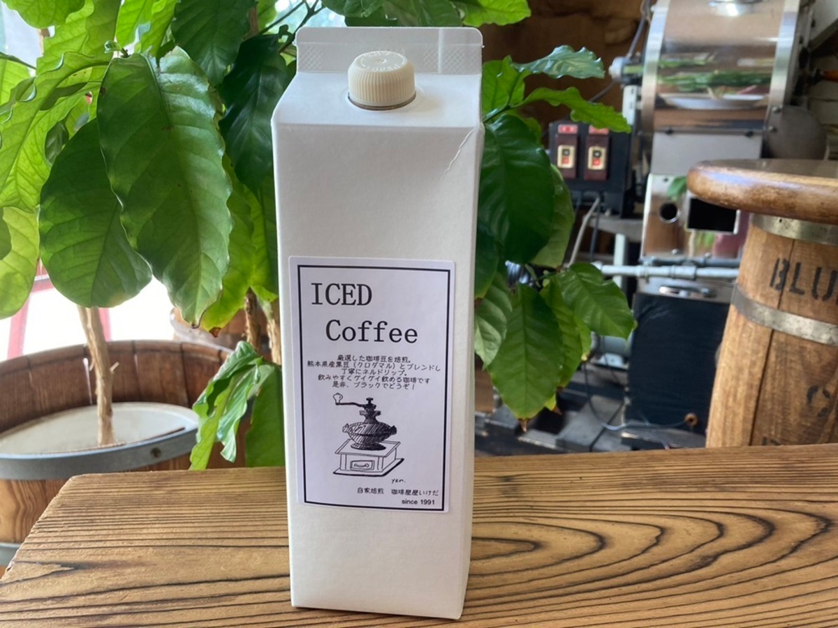 リキッド　アイスコーヒー（黒豆配合）　１本 | coffeeikeda