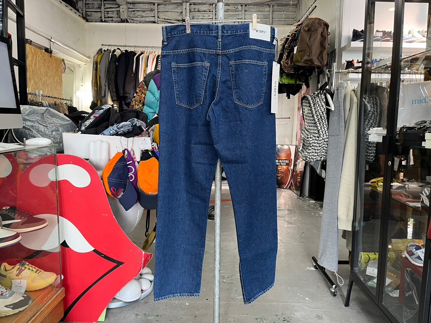 WTAPS 22AW BLUES BAGGY TROUSERS DENIM INDIGO 04 222WVDT-PTM04 