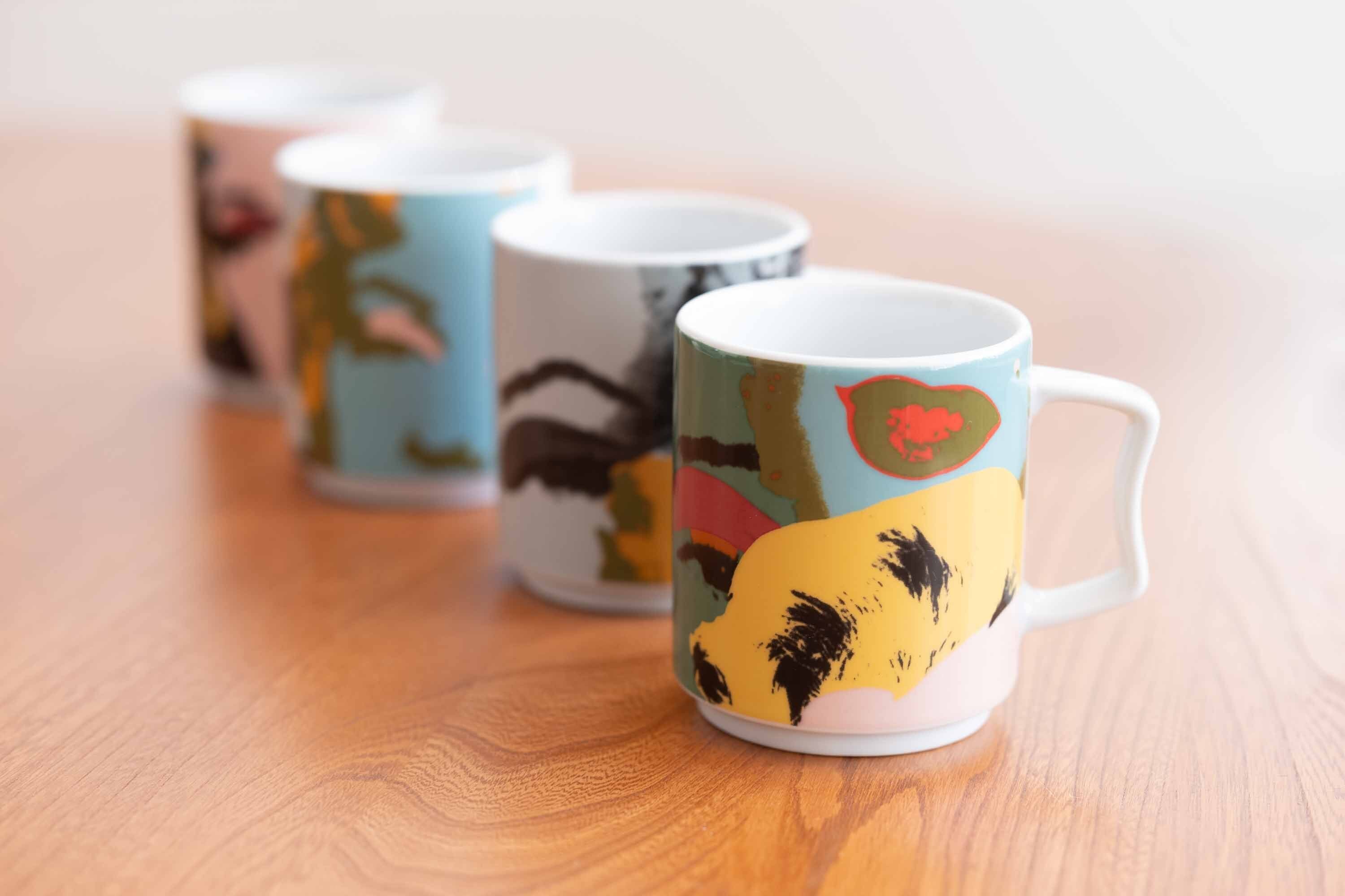 Rosendahl(ローゼンダール)社製 大きめのカップ&ソーサー Andy Warhol