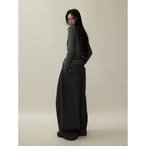 ワイドシルエット バルーンパンツ
