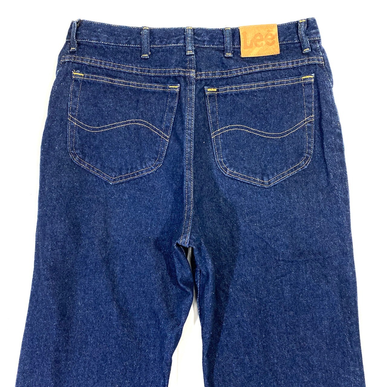 USA製 Lee リー テーパード デニムパンツ 濃紺 メンズW34 古着 
