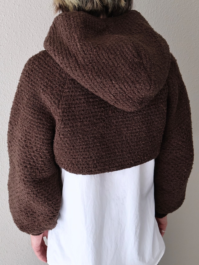 【ISA BOULDER】HOODED GRADATION SLEEVE/soil