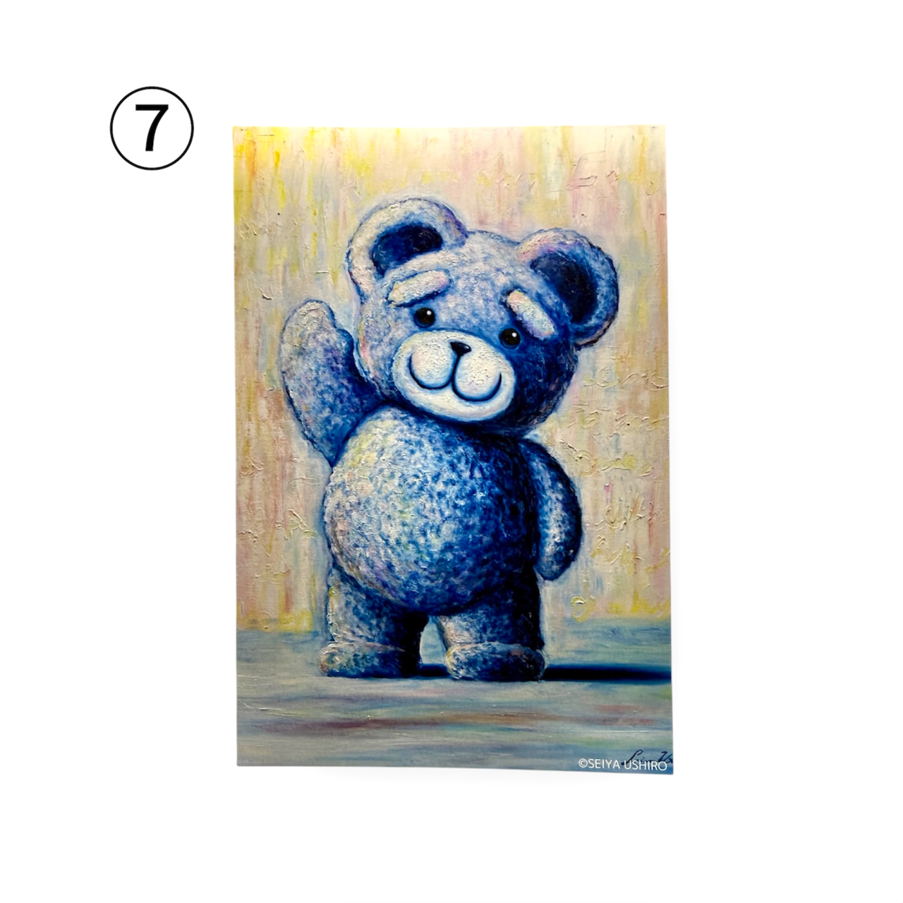 熊五郎のポストカード(はがきサイズ)