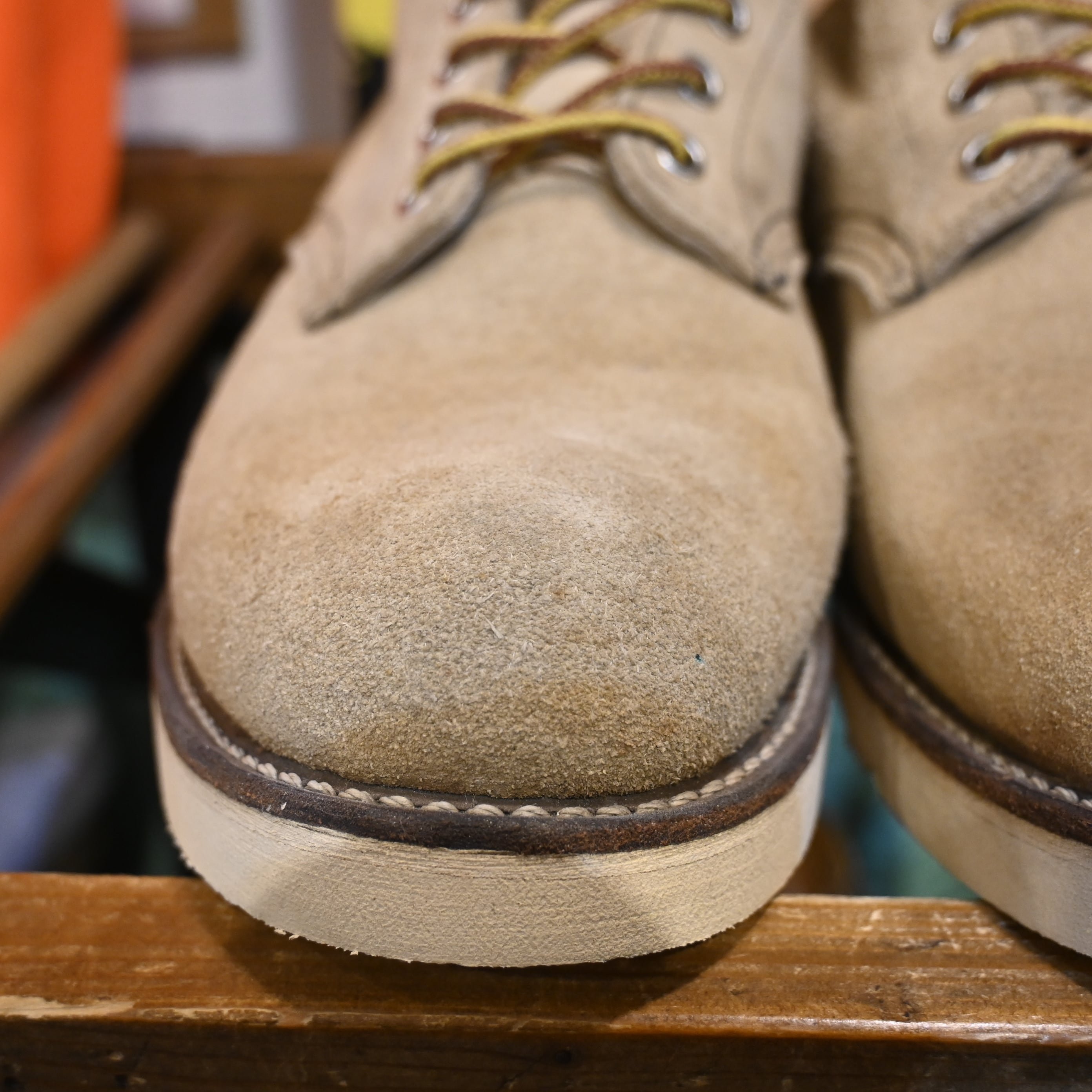 9 D ] RED WING 2010年 USA製 8167 Irish Setter Plain Toe Suede