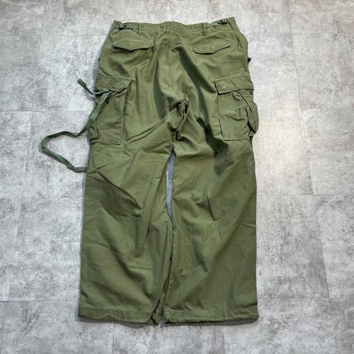 60s アメリカ軍実物 67年製造 M-65 フィールドパンツ R-M w35 詳細写真13