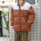 switching design down jacket