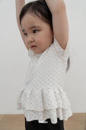 【取寄/韓国直送】Neu 26/SM ドットカンカンTシャツ｜夏服｜韓国子供服