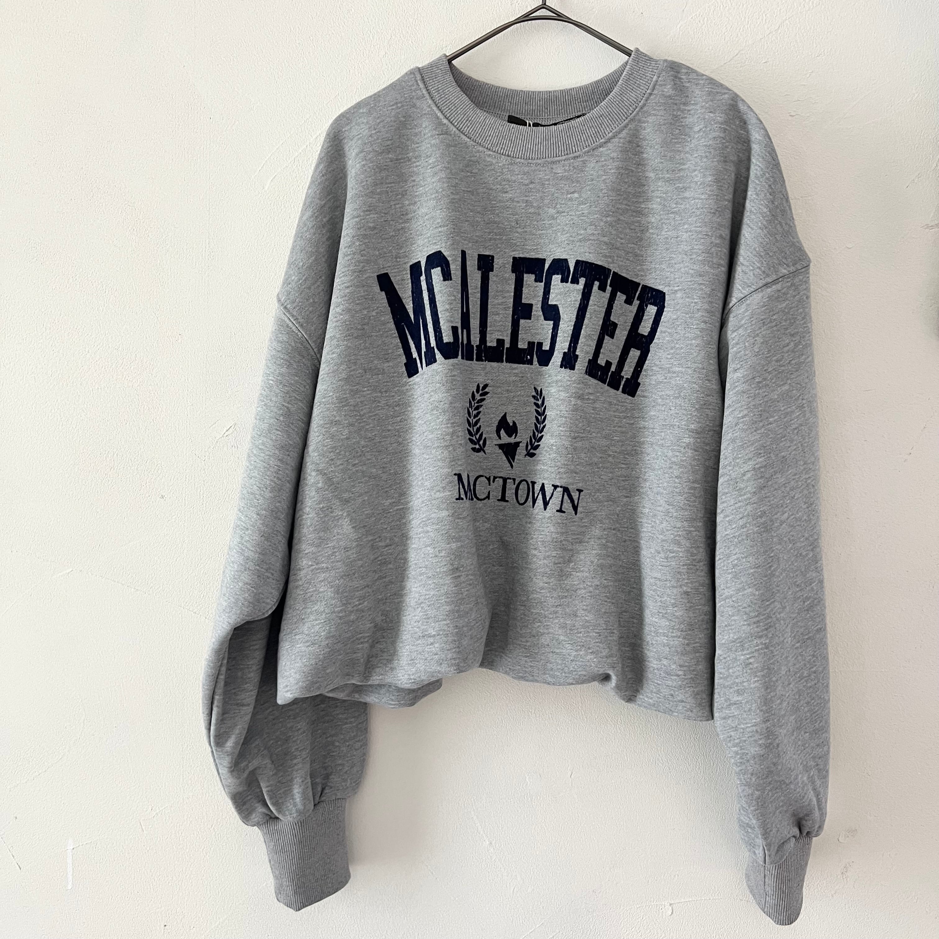 【SELECT】バルーンショートカレッジロゴプルオーバー　35-0520