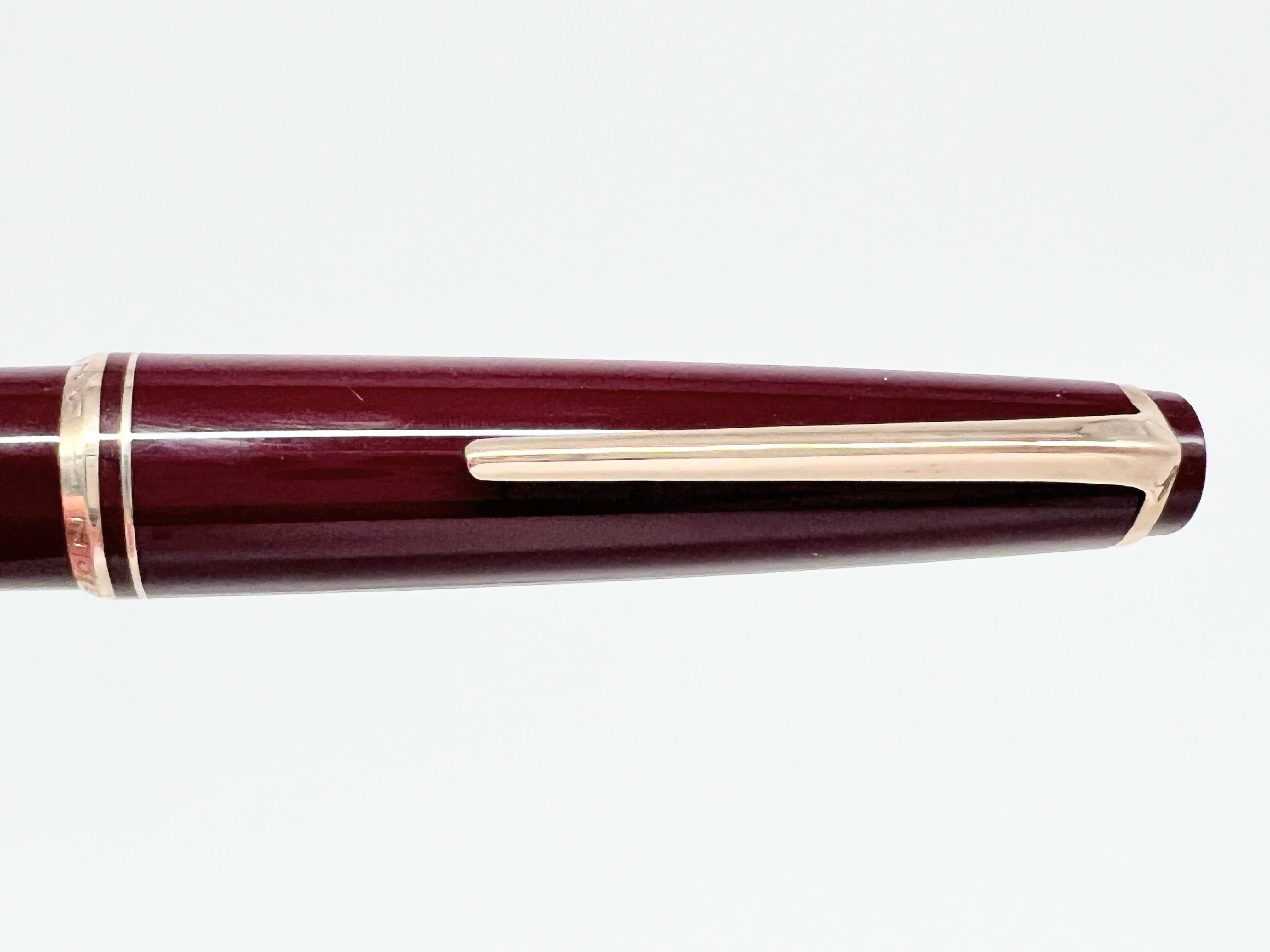 60s モンブラン No 22 ボルドー MONTBLANC No 22 （細字） 14K