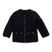 TATRAS タトラス NOKO ノコ ノーカラー ダブルジップ ライト ダウンジャケット サイズ 160/84A /ブラック/レディース