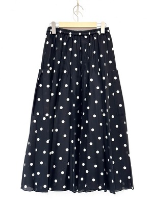 ドット変形スカート