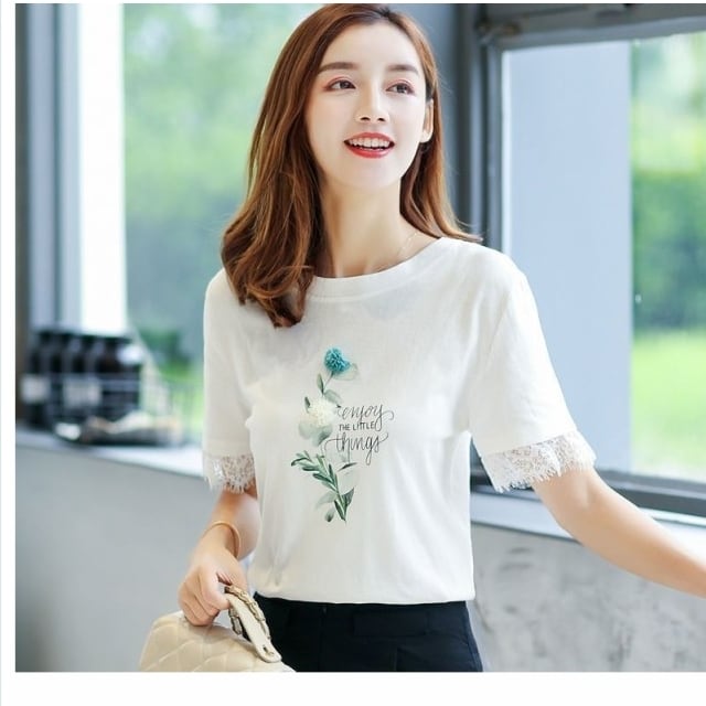 BUNNY GIRLレースアップ チビTシャツ|HYSTERIC GLAMOUR WOMEN