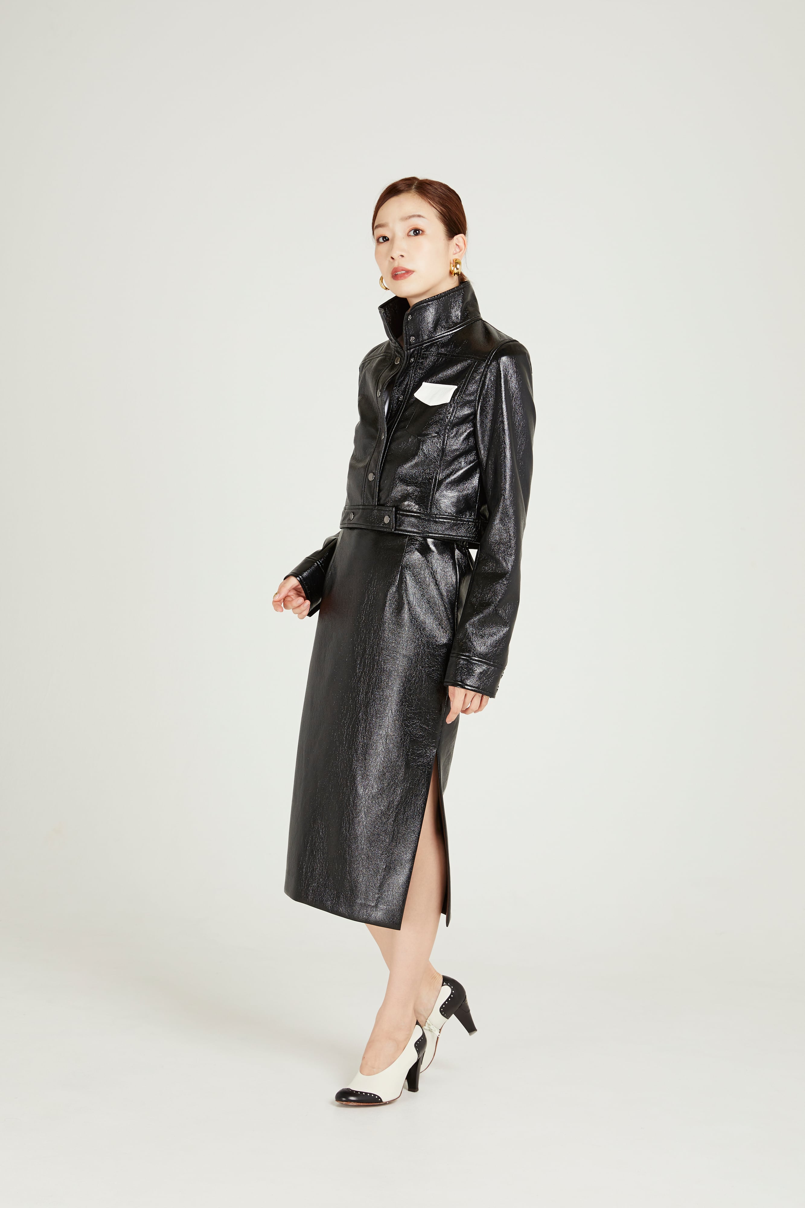 エナメルジャケット【CA0A-J208】 | CIEL'AIR