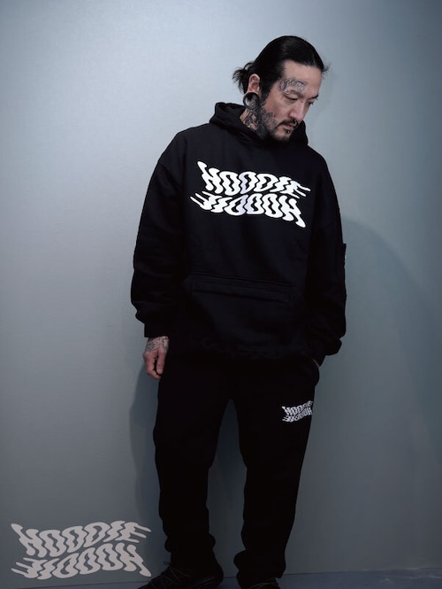 【HOODIE】SWEATPANTS HDCSP BLACK