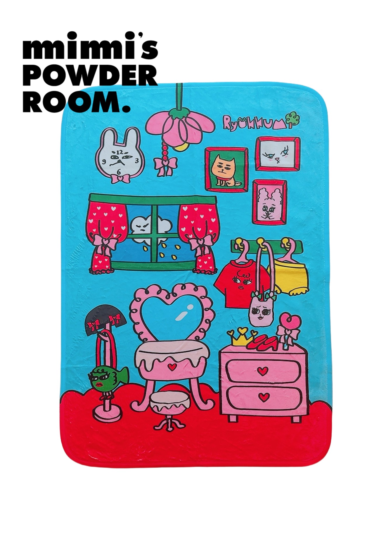 [受注生産] mimi's Powder Room ♡ ブランケット