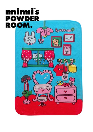 [受注生産] mimi's Powder Room ♡ ブランケット