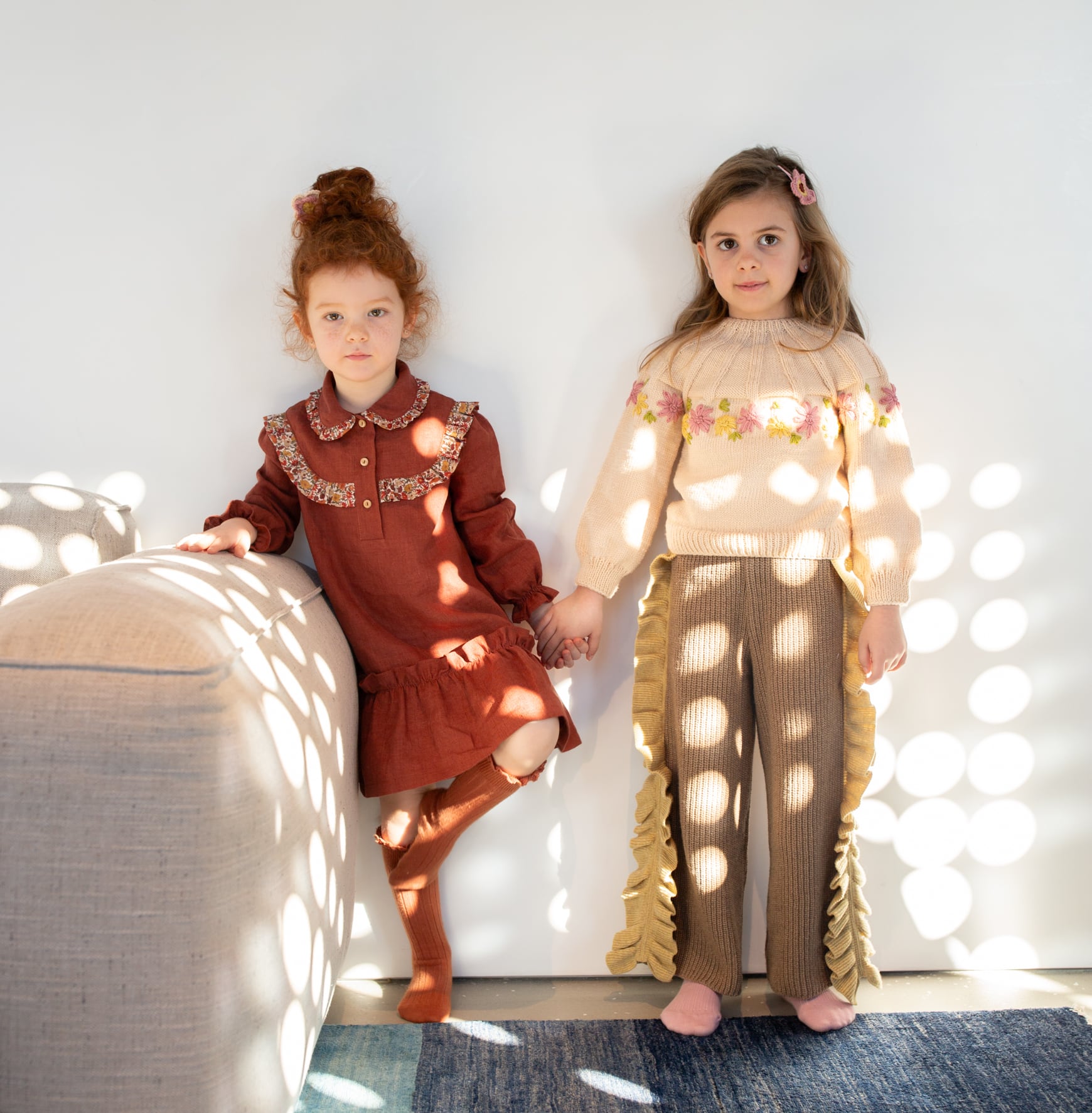 kalinka / Betina Sweater - Cloud 2Y 4Y 6Y | monchou (モンシュー