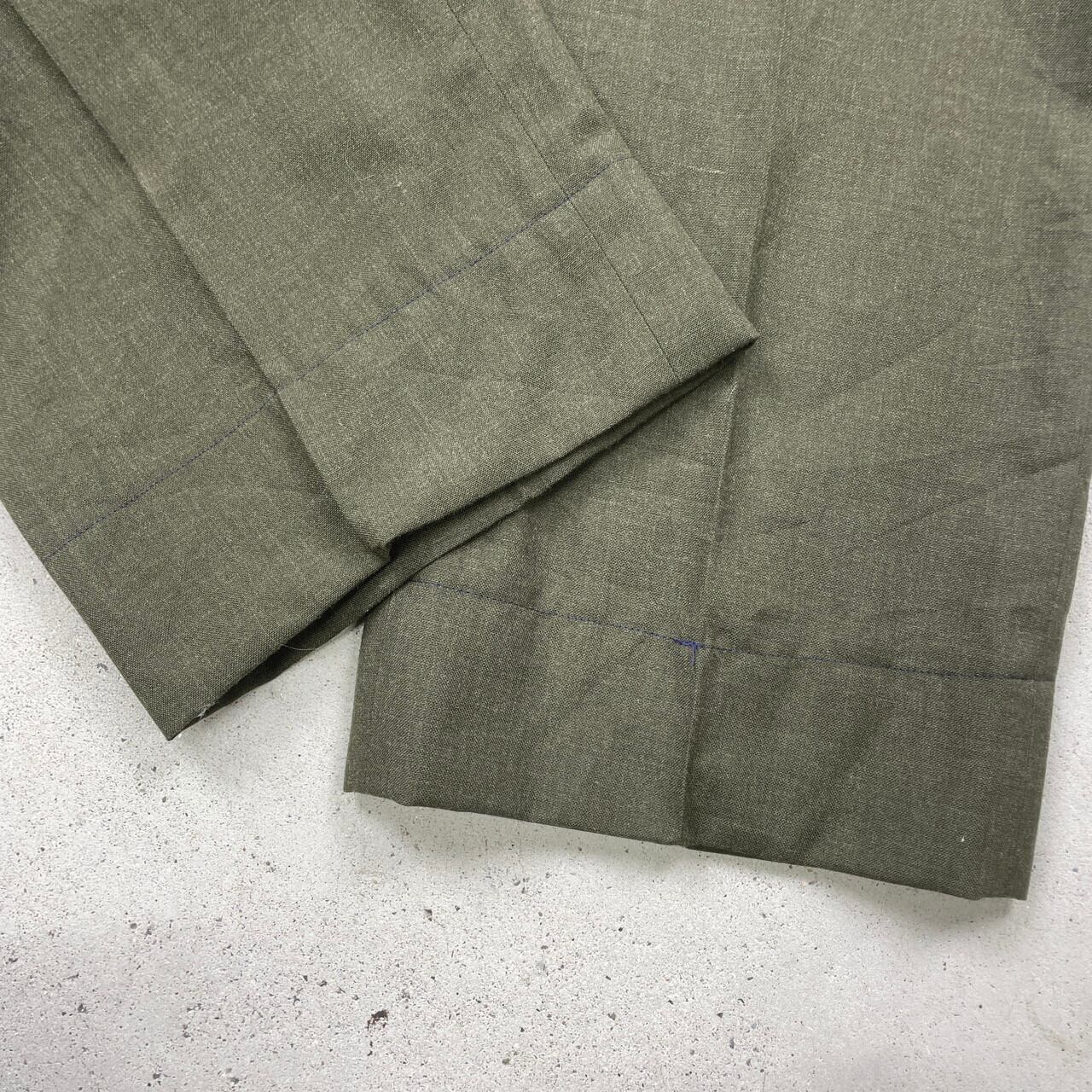 82年製 80年代 USMC 米軍実品 GREEN SHADE SERVICE DRESS TROUSERS