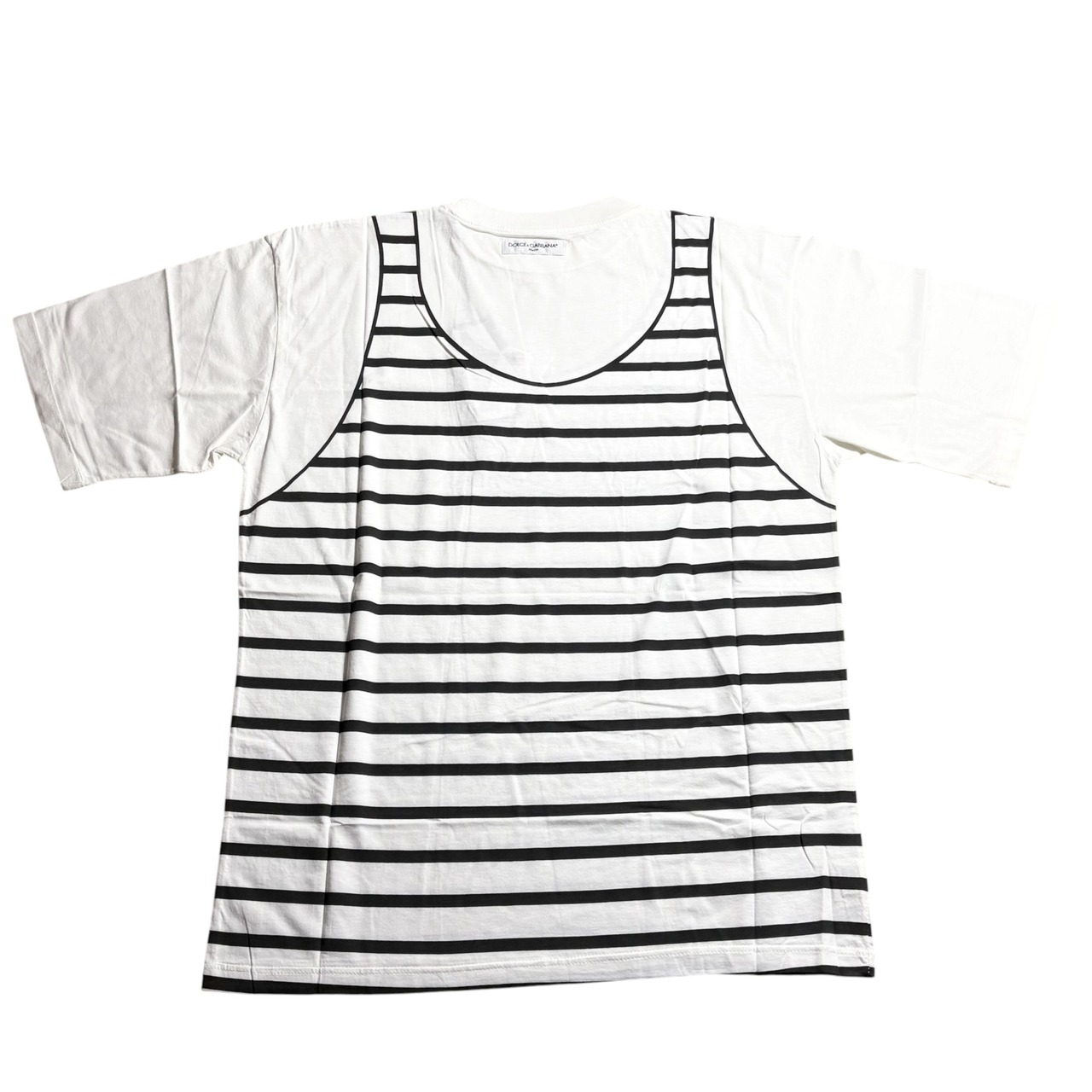 (nos) DOLCE&GABBANA trompe l’oeil tee