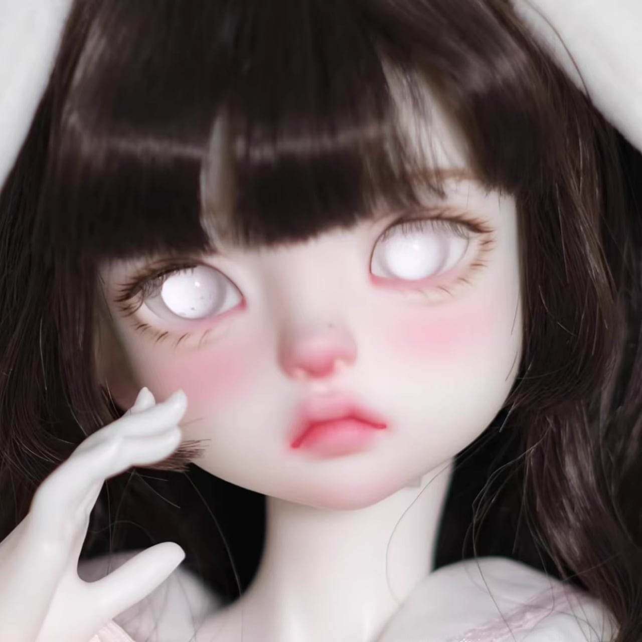 BJD グラスアイ】人魚アンクル瞳 ドールアイ 12mm-18mm 無紋様純色