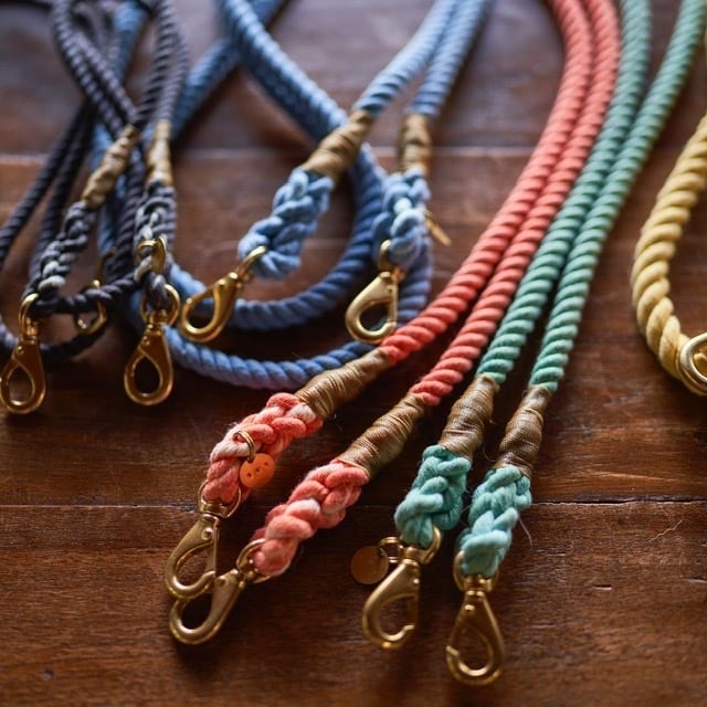 リード(leash) 手染めロープ全11色 | 365-sunrockgo