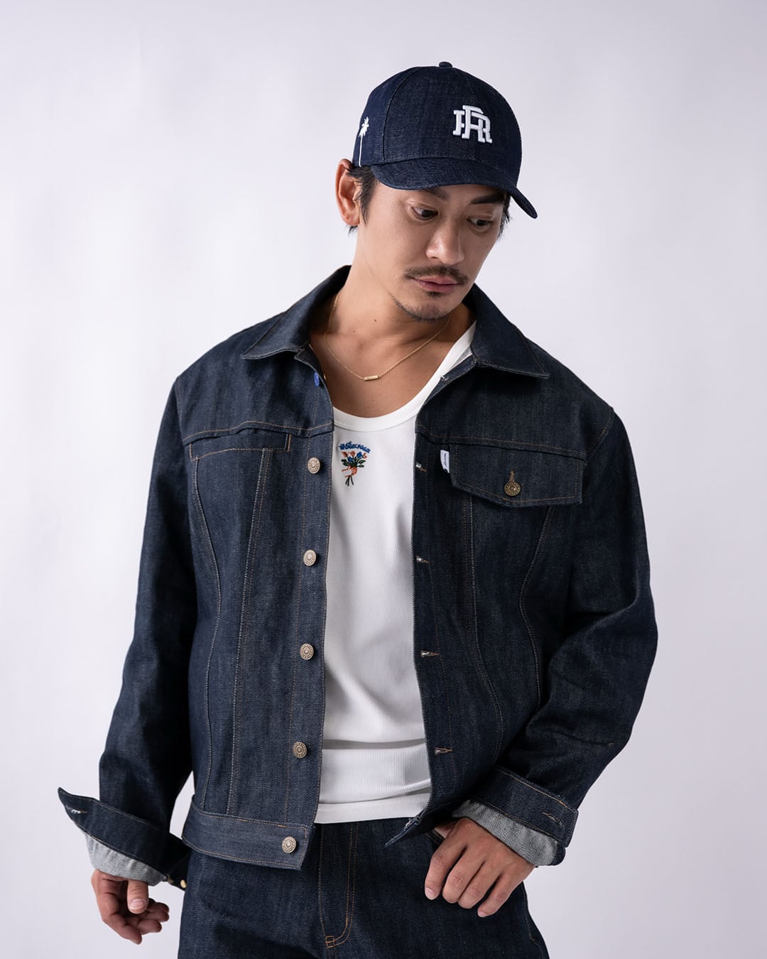 Re:room】11th Anniversary Selvedge Rigid Denim Jacket［REJ156