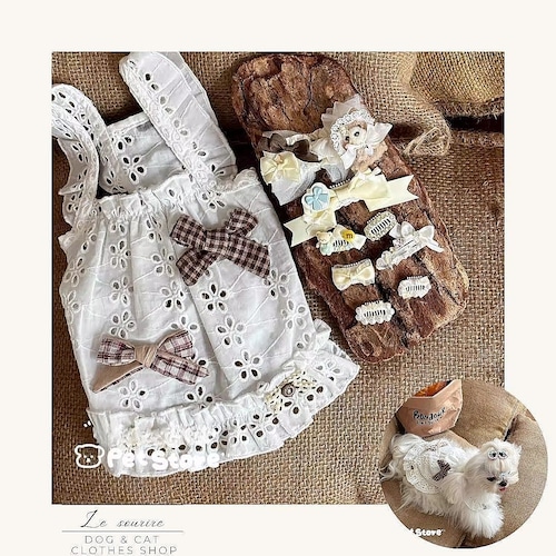 予約【№B03744】フラワーレース スリングワンピ