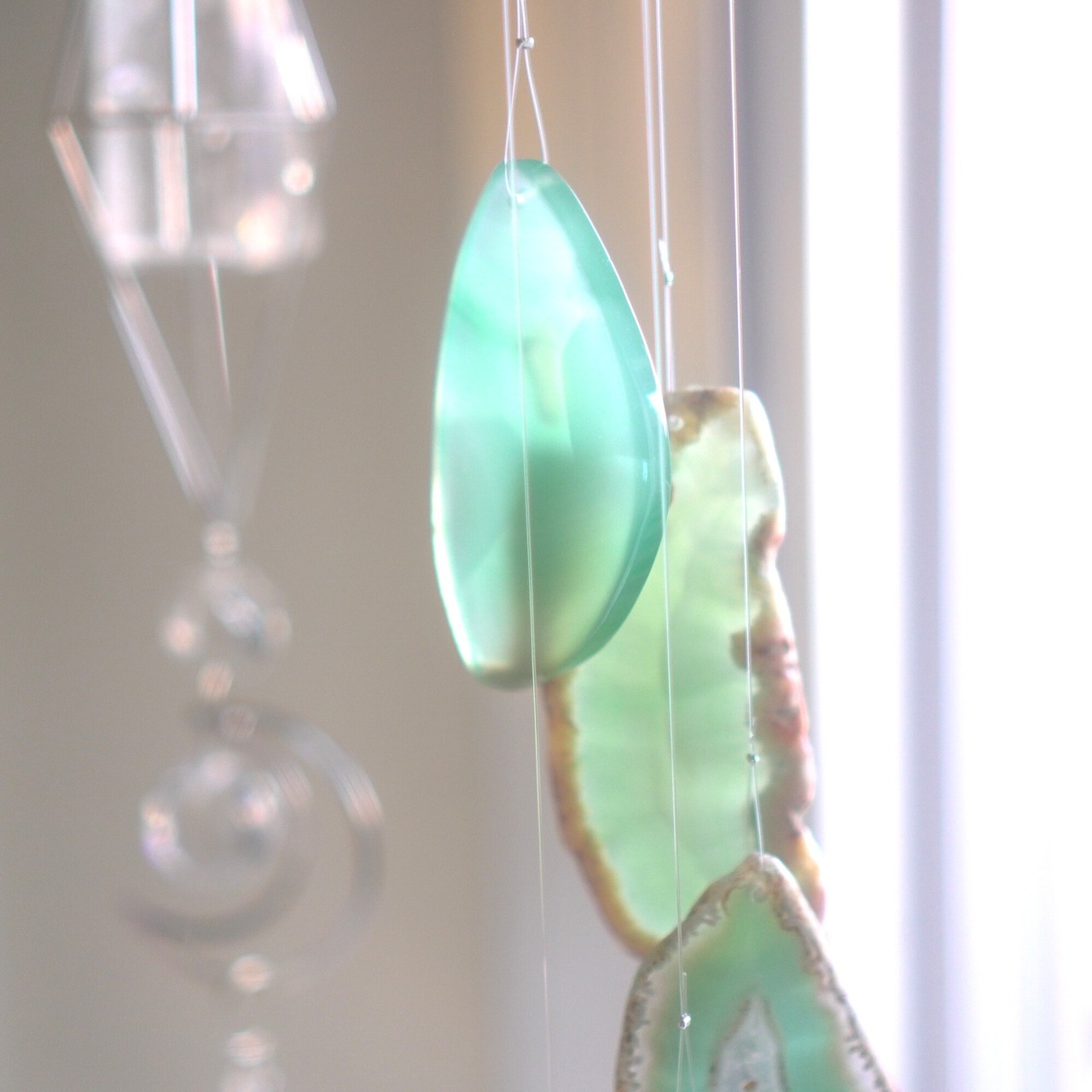 Lakeside Green 03 - アゲートヒーリングチャイム / Agate Healing Chime 1482