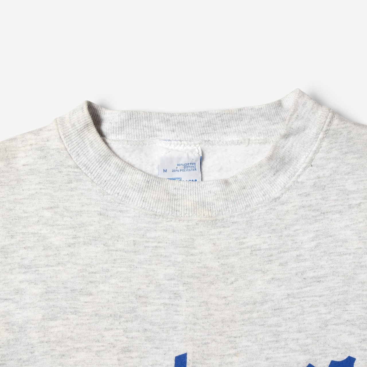90s Dodgers(ドジャース)USA製 NOMO プリント スウェット トレーナー グレー