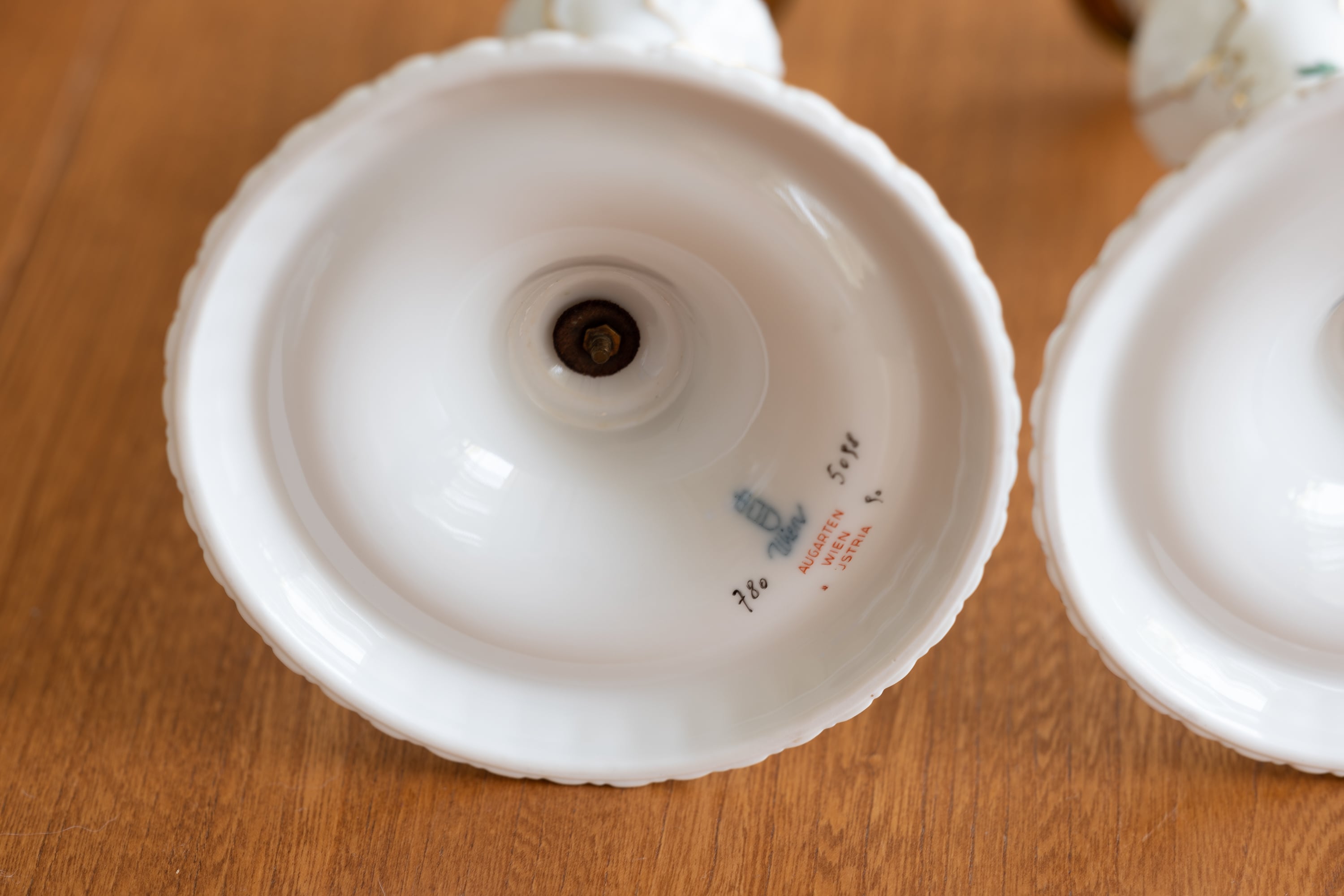 アウガルテン　AUGARTEN ビーダーマイヤー　ガーランド　キャンドルスタンド アウガルテン AUGARTEN ビーダーマイヤー ガーランド キャンドル