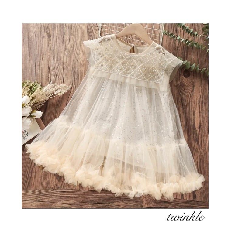 即納セーラーカラー tulle dress 110size