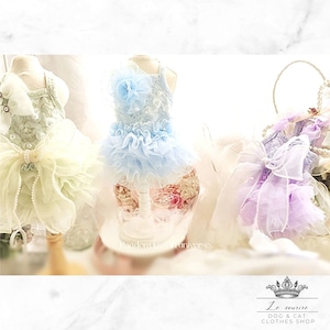 予約【№B01806】JELLY パール&レース チュチュドレス(4カラー) 予約【№B01806】JELLY パール&レース チュチュドレス(4カラー)