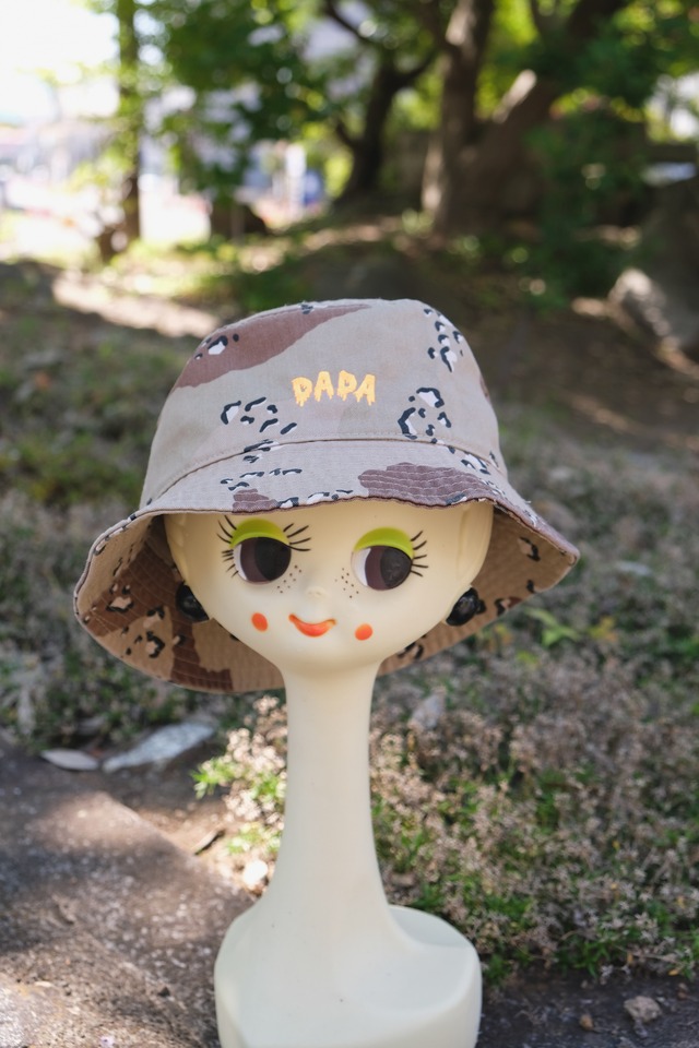 "DADA" Bucket Hat (camo)