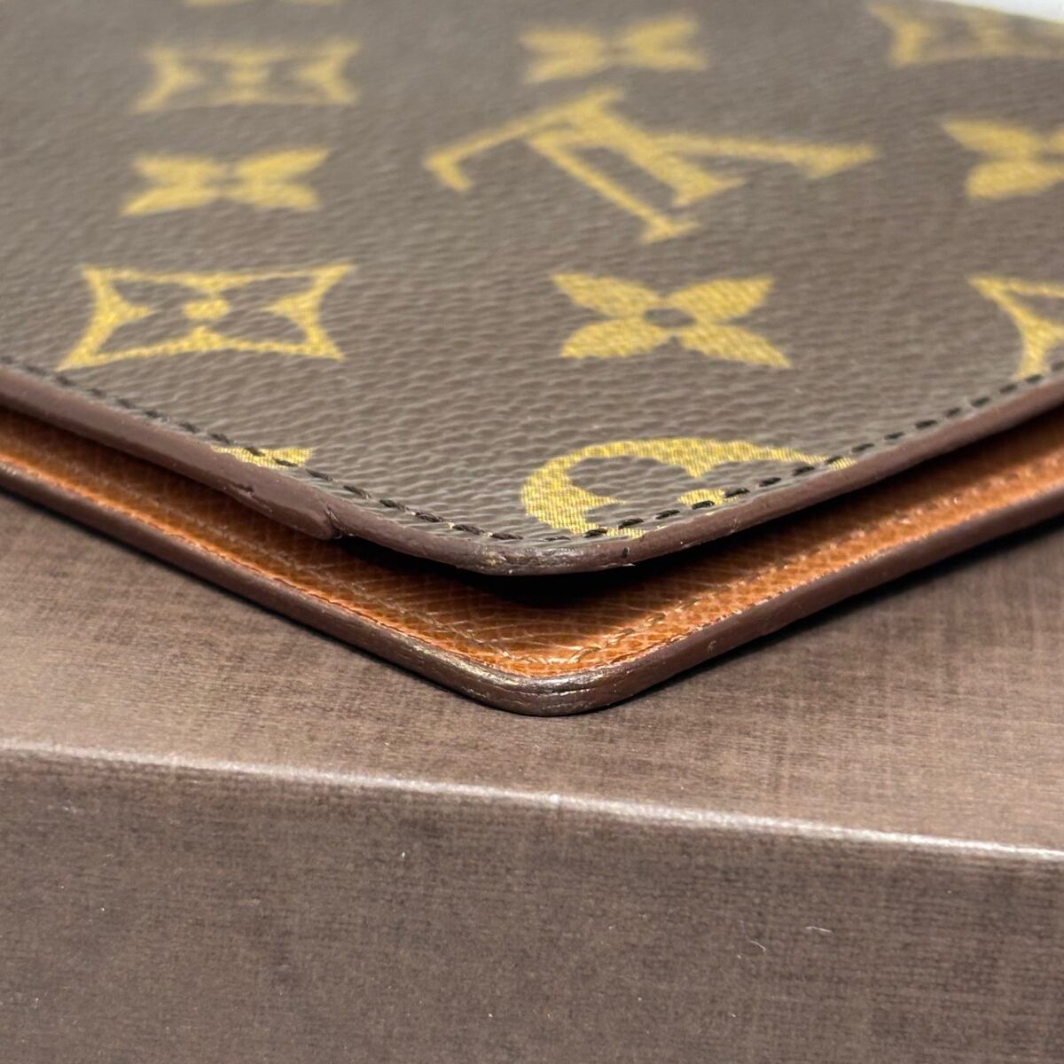 中古】 ルイヴィトン モノグラム パスポートケース 大 パスポート