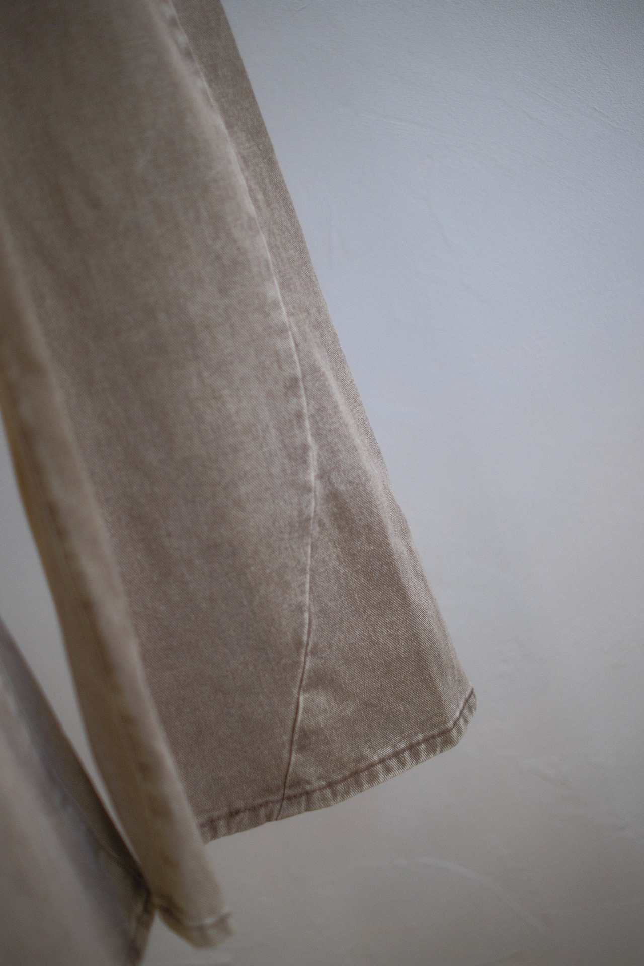 Wide Bell Bottom Denim Pants / UNISEX / BROWN - 6
