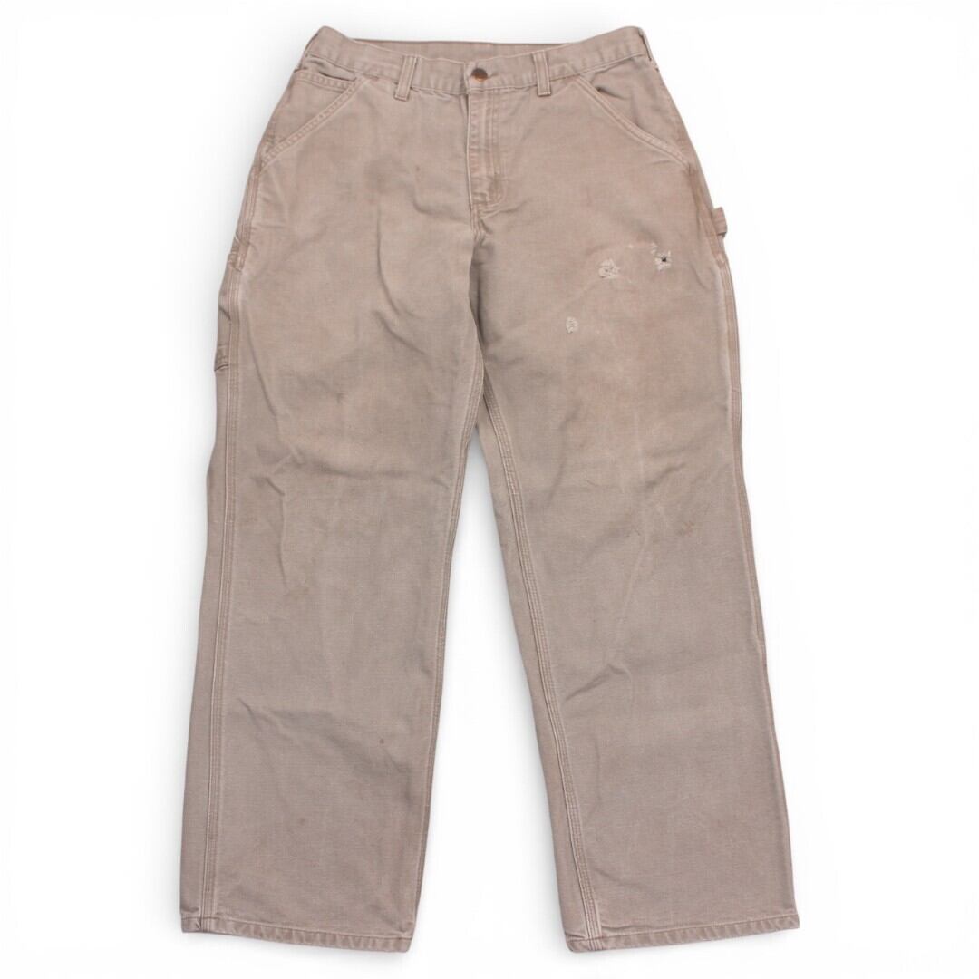 古着 Carhartt B11 W32×L34 Duck Work Pants DES カーハート ダック