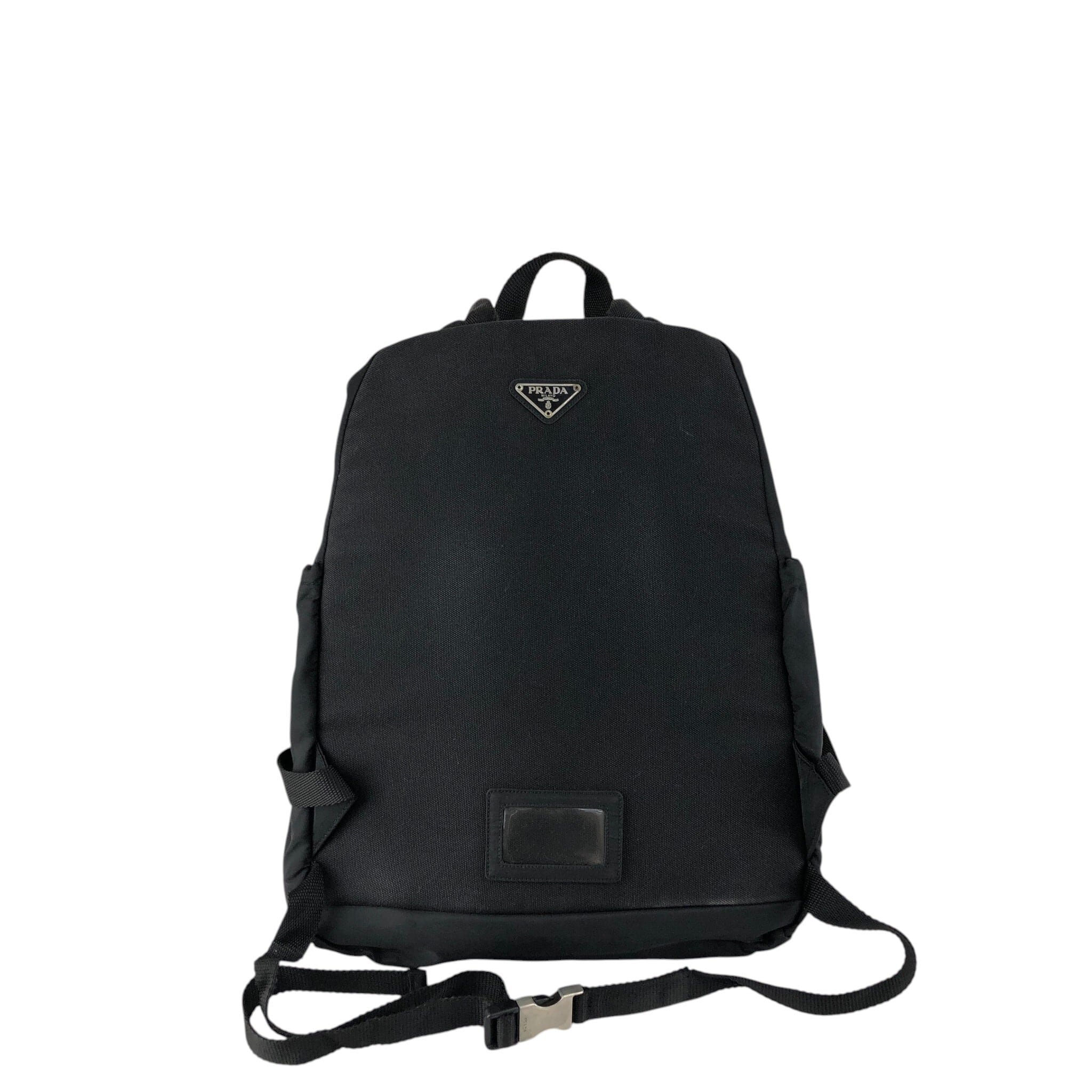 PRADA プラダ バックパック ブラック トライアングルロゴ ドローコード