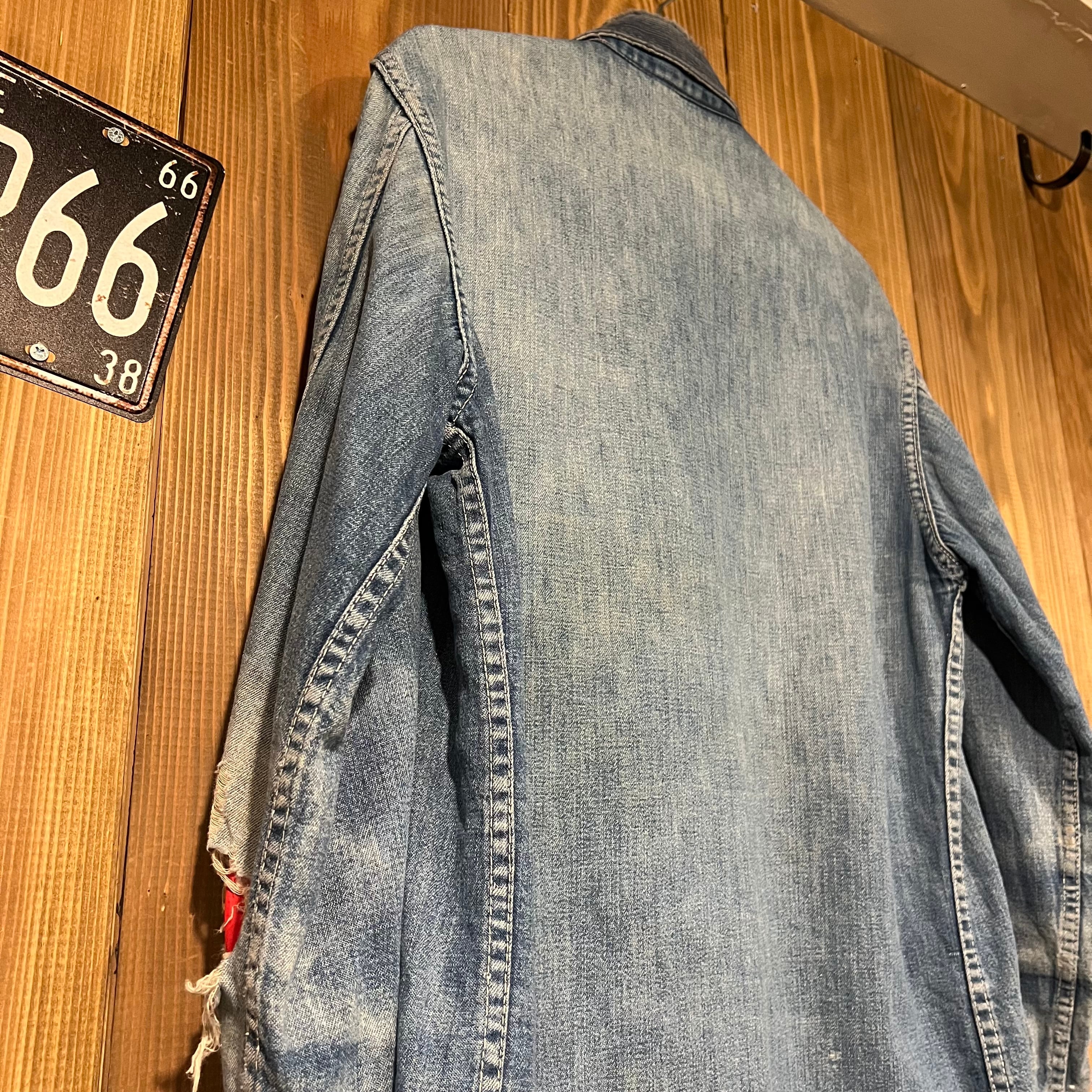 70s USA製 Montgomery Ward モンゴメリーワード デニム カバーオール