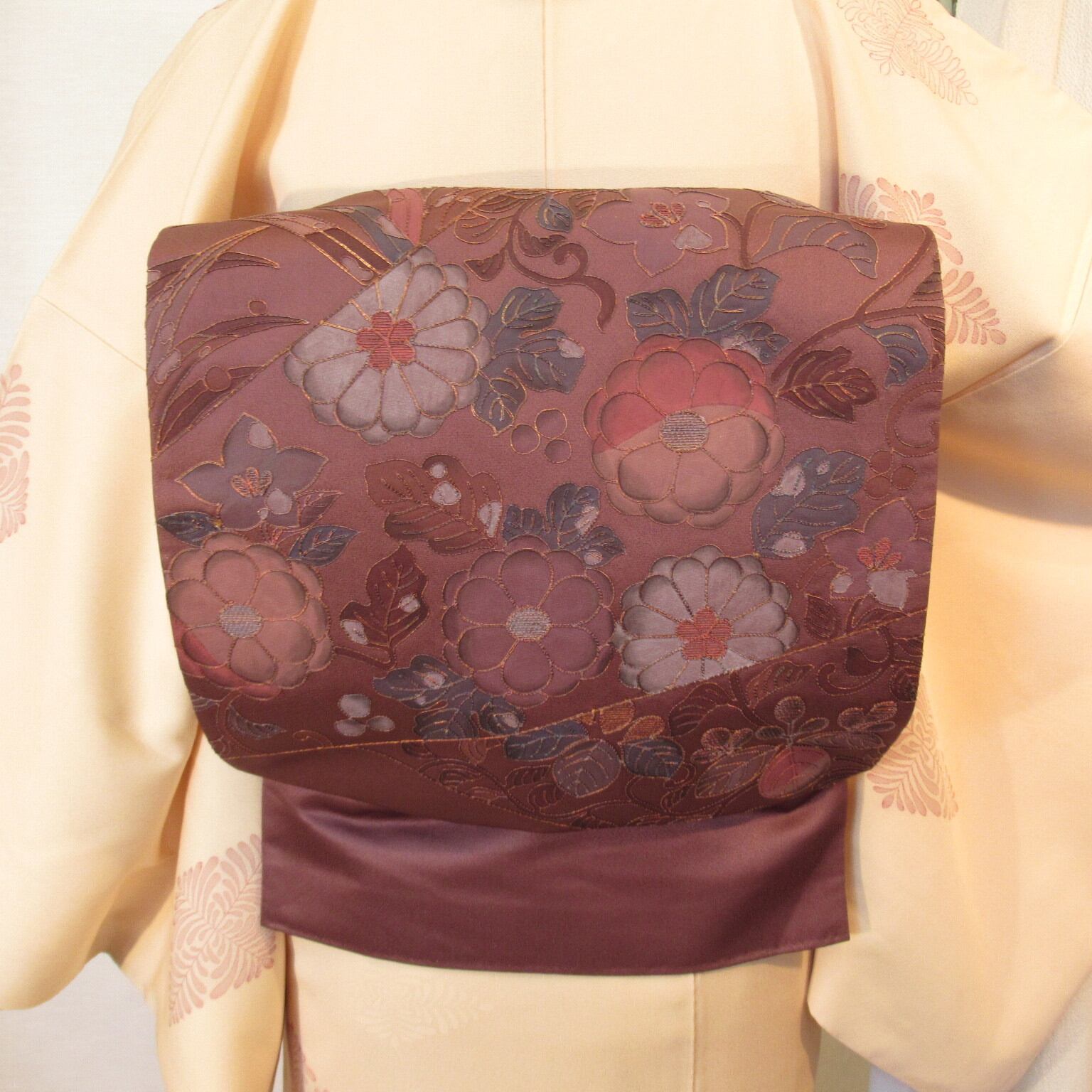 1198クリーム色小紋 単品 クリーム色小紋1198 | リサイクル着物と着物ジャケットLa遇 Used