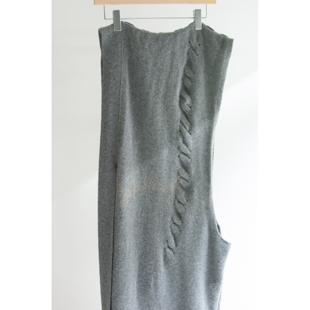 【Yves Saint Laurent】Made in Italy 09A/W Cashmere-Nylon-Polyurethane Knit Top（イヴ サンローラン イタリア製カシミヤナイロンポリウレタン ニットトップス セーター）