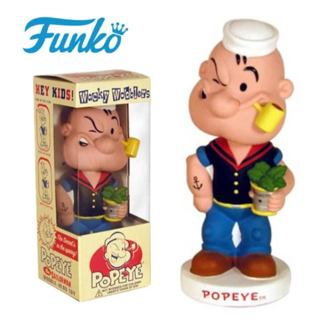 ポパイ ボビングヘッド ・FUNKO ボブルヘッド POPEYE アメリカン雑貨 フィギュア インテリア