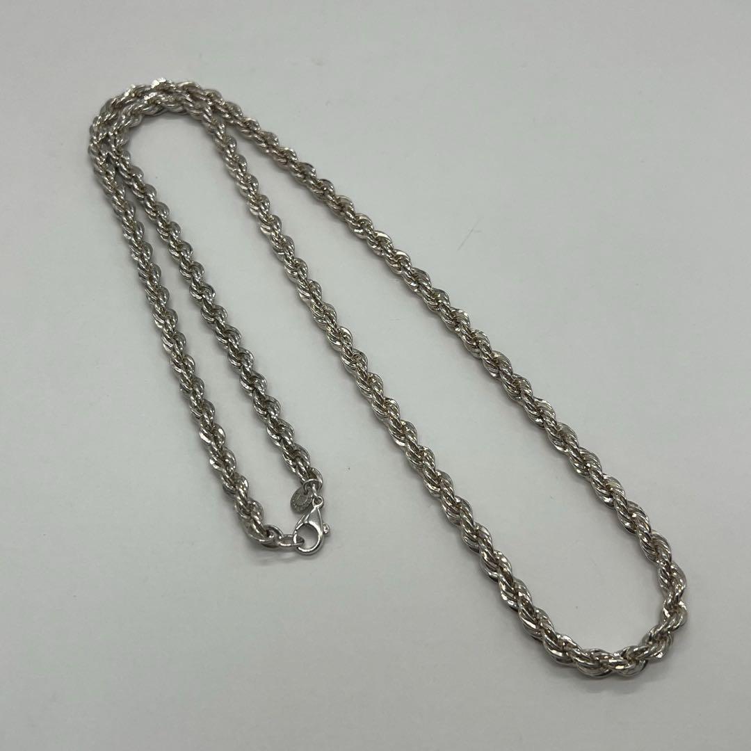 ティファニー TIFFANY ツイストロープ スクリューチェーンロングネックレス