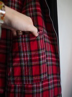 Made in England Harrington Jacket with Tartan Lining