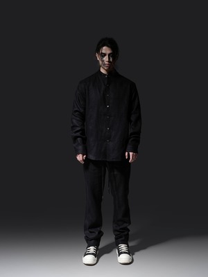 BH 26SS「ハーミット」立体裁断スリムフィットリネンシャツ