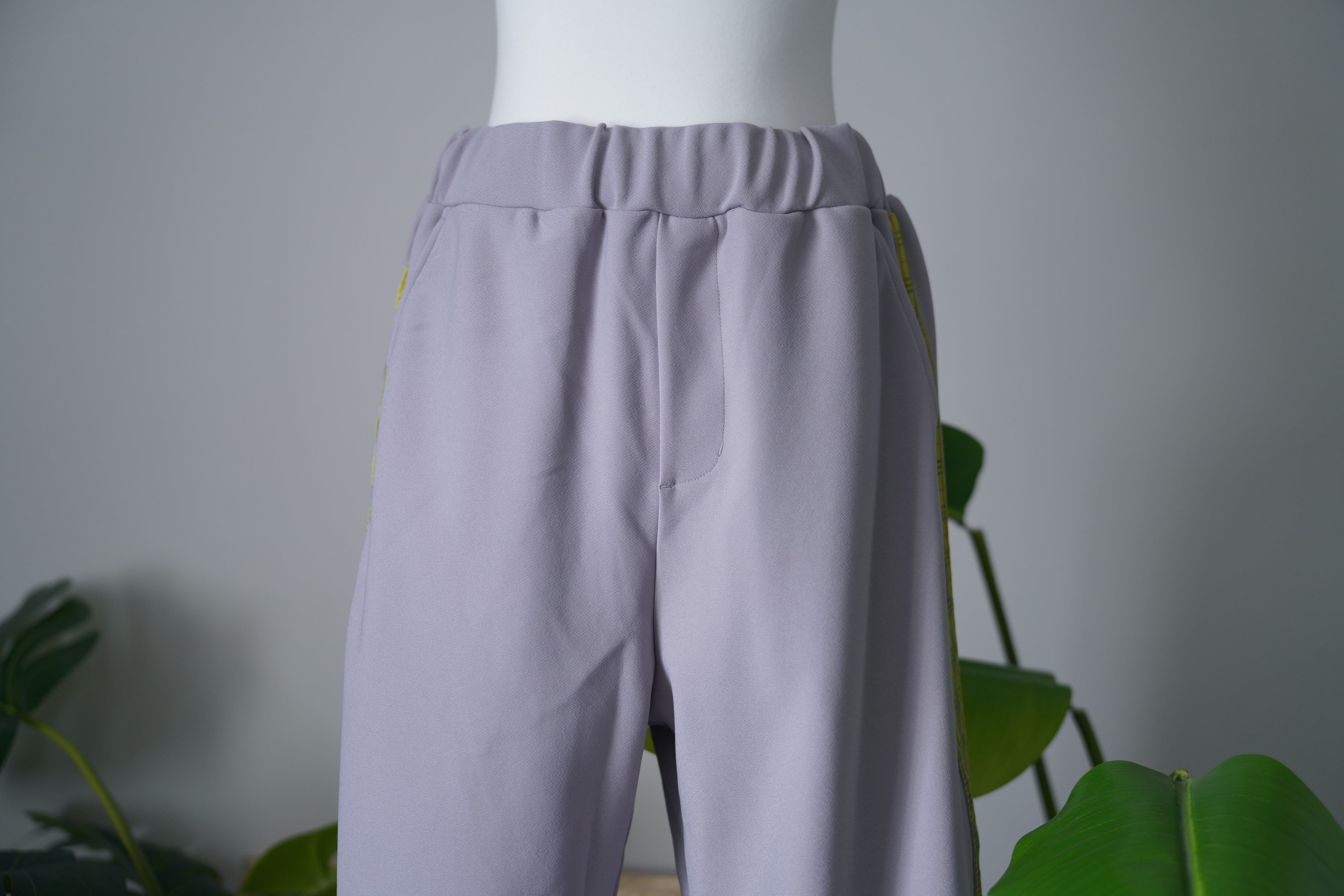 neüron check line Jersey half pants パープル neüron check line Jersey half pants （shorts gry | Connecter