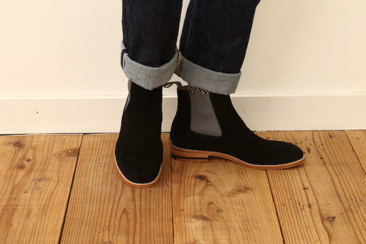 SIDE GORE BOOTS (SUEDE)