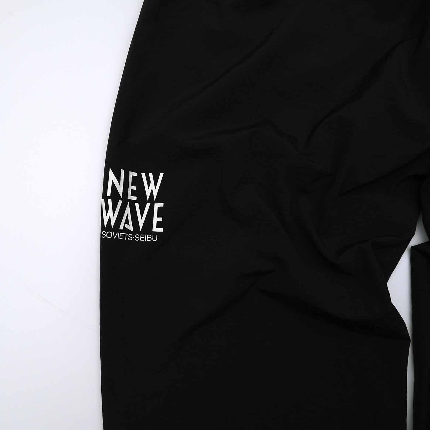 NEW WAVE【ナイロントラック パンツ　ブラック】
