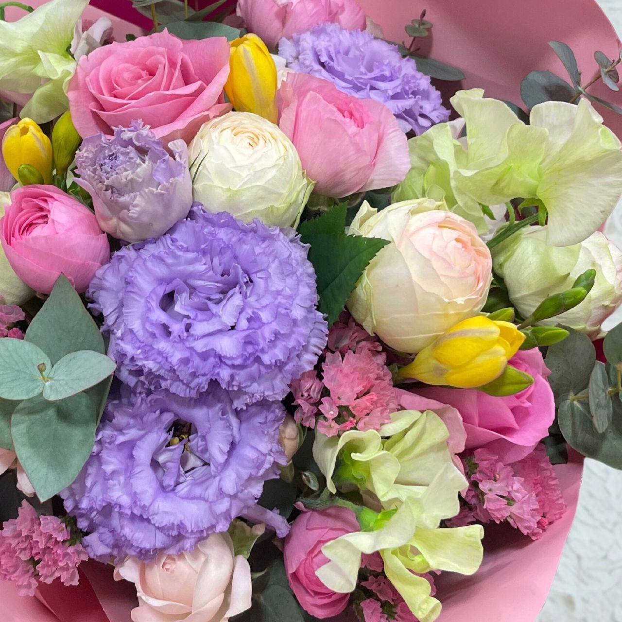 【季節のお花】カラフルカラーのブーケ・画像2