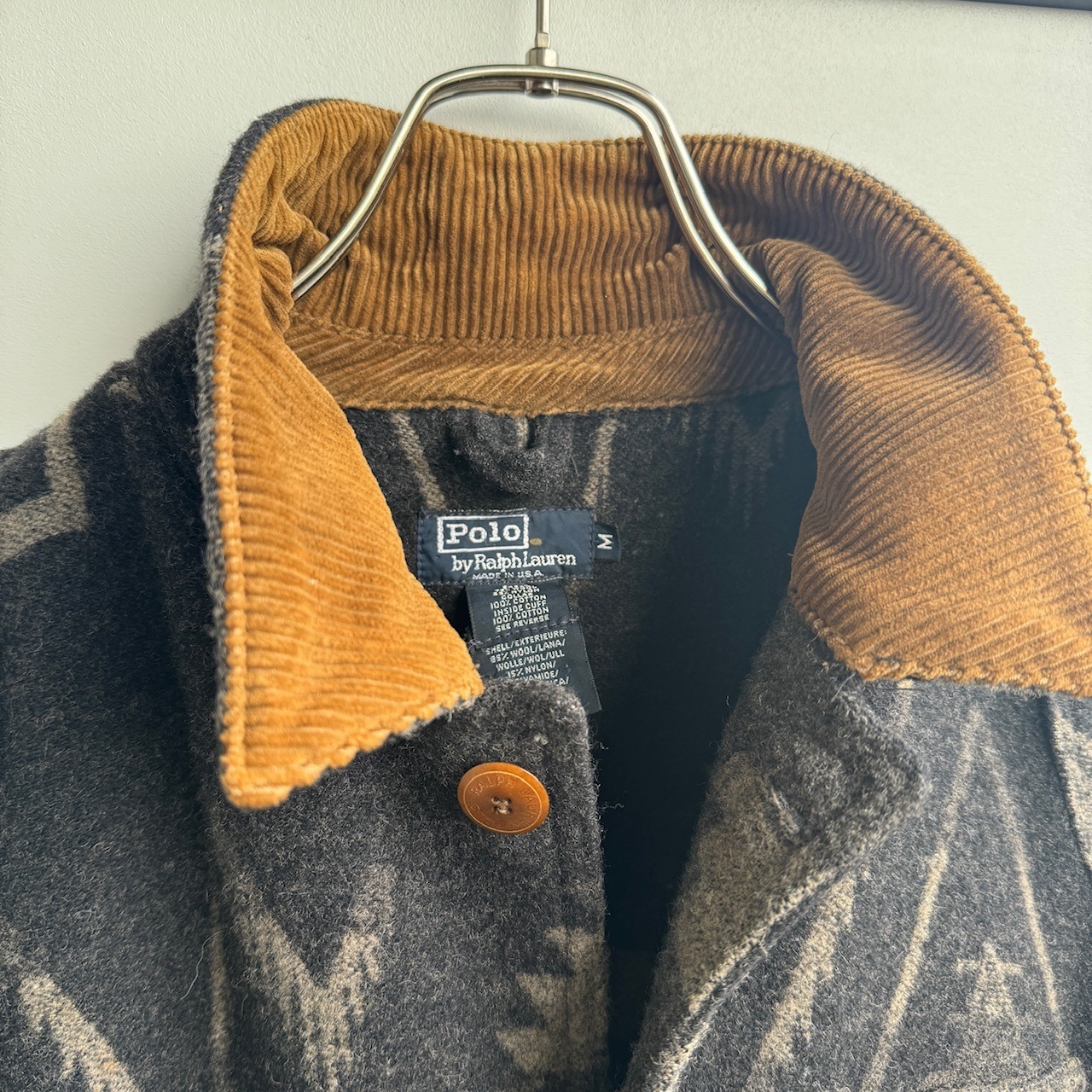 Ralph Lauren ラグジャケット ハンティング型 90s 画像8